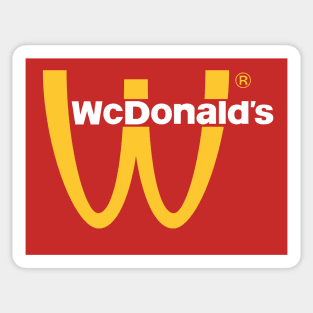 WcDonald's Sticker